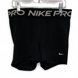 Nike Pro Black Spandex Shorts Size Medium
